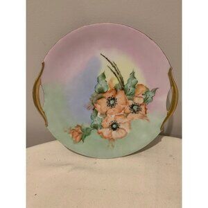 Vintage Signed Hand Painted Bavaria Platter
